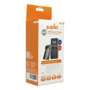 Jupio USB Brand Charger Kit for Panasonic/Pentax 7.2V-8.4V batteries LPA0038