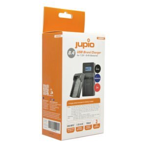 Jupio USB Brand Charger Kit for JVC/Samsung/Sony 7.2V-8.4V batteries LSO0038