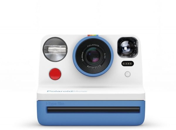 Polaroid now blauw