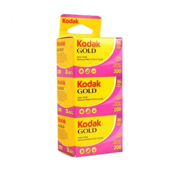 Kodak GOLD ISO 200 / 3 x 36 opnames / 135 Film